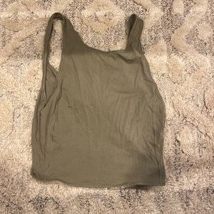 Olive green Lululemon tank size 6